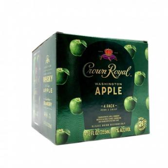 Crown Royal Cktl - Apple&cranberry 4pk NV (4 pack 12oz cans)
