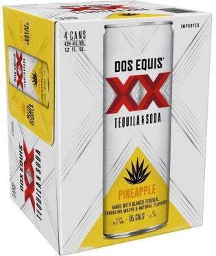 Dos Equis - Tequila&soda Pineappl NV (12oz bottles)