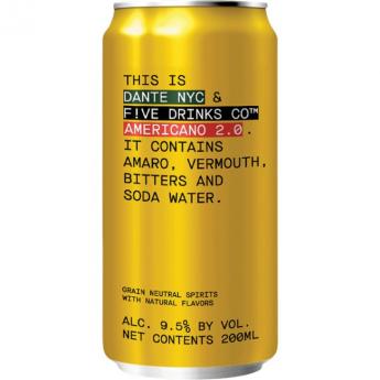 Five Drinks Co - Americano 4p NV (200ml)