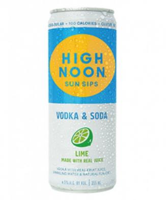 High Noon - Lime Hard Seltzer NV (4 pack 355ml cans)