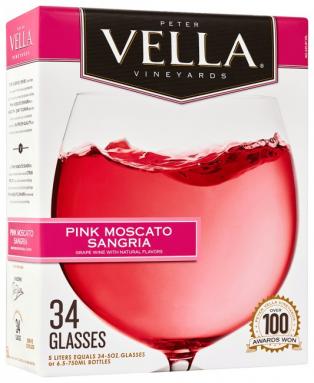 Peter Vella - Pink Moscato Sangria NV (5L)