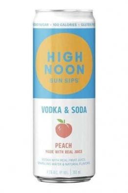 High Noon - Peach Hard Seltzer NV (4 pack 355ml cans)