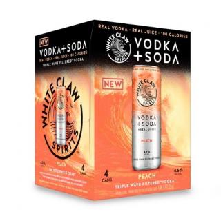 White Claw Spirits - Peach 4pk NV (355ml)