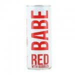 Babe - Red With Bubbles NV (4 pack cans)